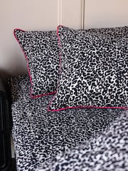 Rockett St George Snow Leopard 180 Thread Count Duvet Cover and Pillowcase Set - Image 3 of 6