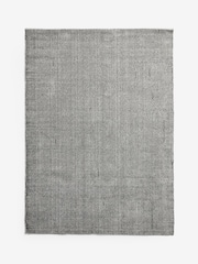Rockett St George Black Micro Dotty Viscose Tufted Rug - Image 4 of 4