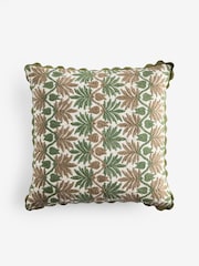 Nina Campbell Holland Park Embroidered Cushion - Image 4 of 5