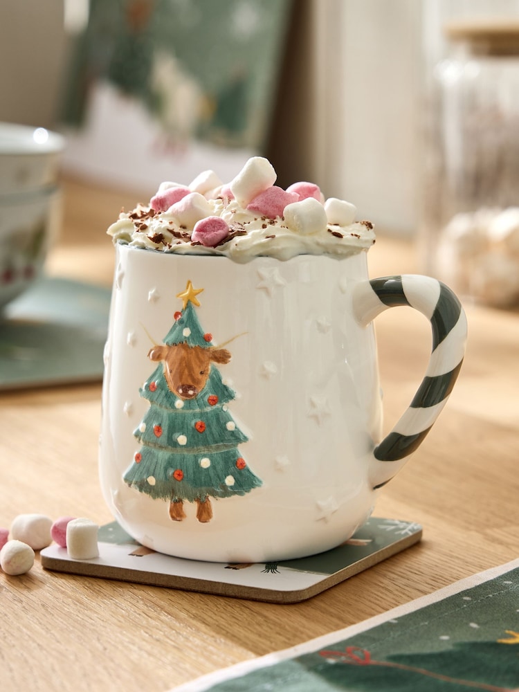 Natural Christmas Hamish Mug - Image 1 of 3
