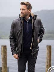 Lakeland Leather Brown Gosforth Leather Jacket - Image 1 of 7