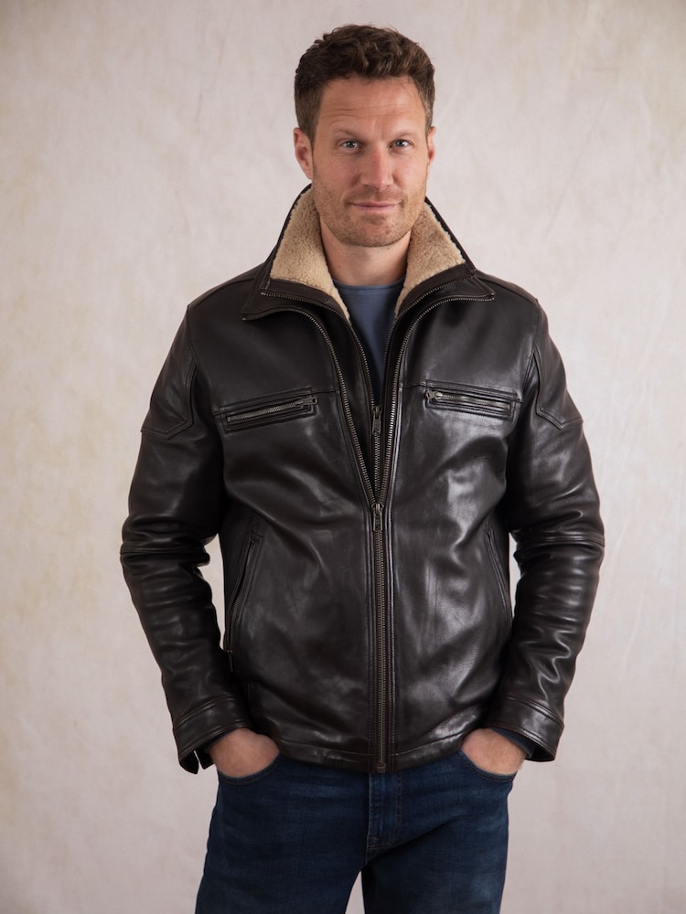 Lakeland Leather Brown Gosforth Leather Jacket - Image 1 of 7