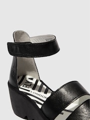 Fly London Bono Ankle Strap Wedge Sandals - Image 3 of 4