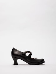 Zapatos negros de tacón estilo merceditas Baiv de Fly London - Imagen 1 de 4