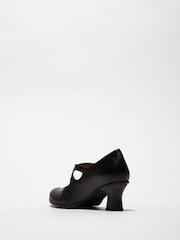 Zapatos negros de tacón estilo merceditas Baiv de Fly London - Imagen 2 de 4