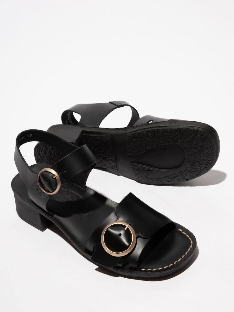 Negro - Sandalias de tacón cuadrado Ebli de Fly London - Imagen 4 de 4 Negro - Sandalias de tacón cuadrado Ebli de Fly London - Imagen 4 de 4