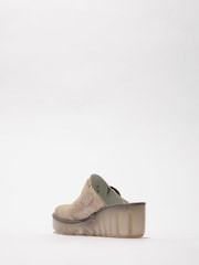zlata (barva); zlato - Fly London blok Chunky cokla - Slika 2 iz 4