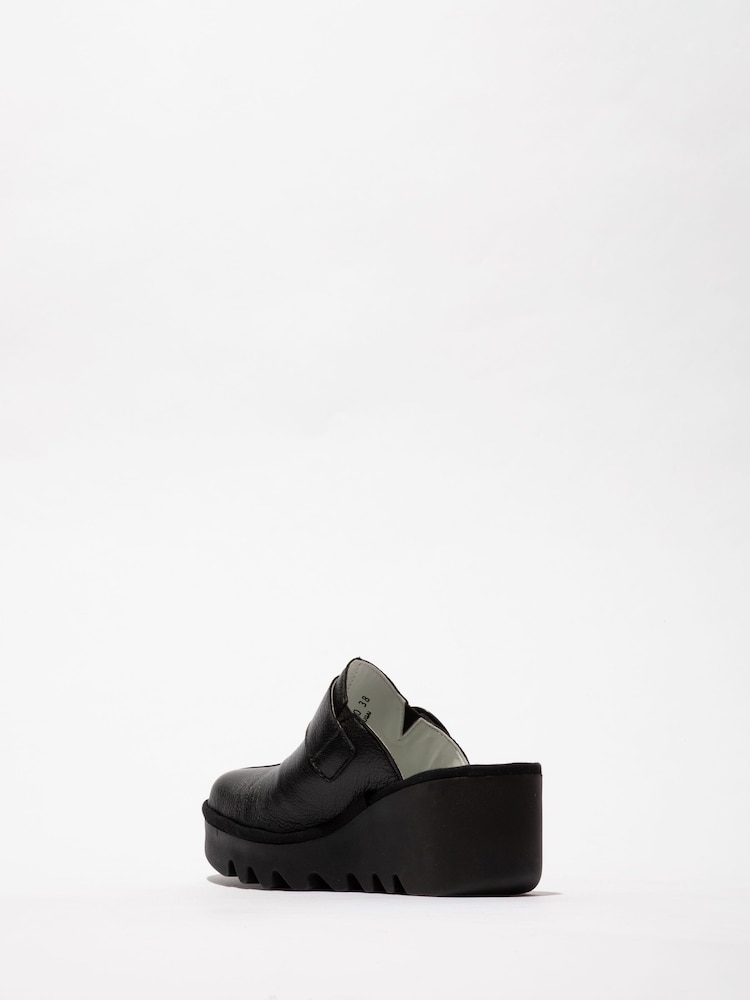 Fly London Blok Chunky Clogs - Image 2 of 3 Fly London Blok Chunky Clogs - Image 2 of 3