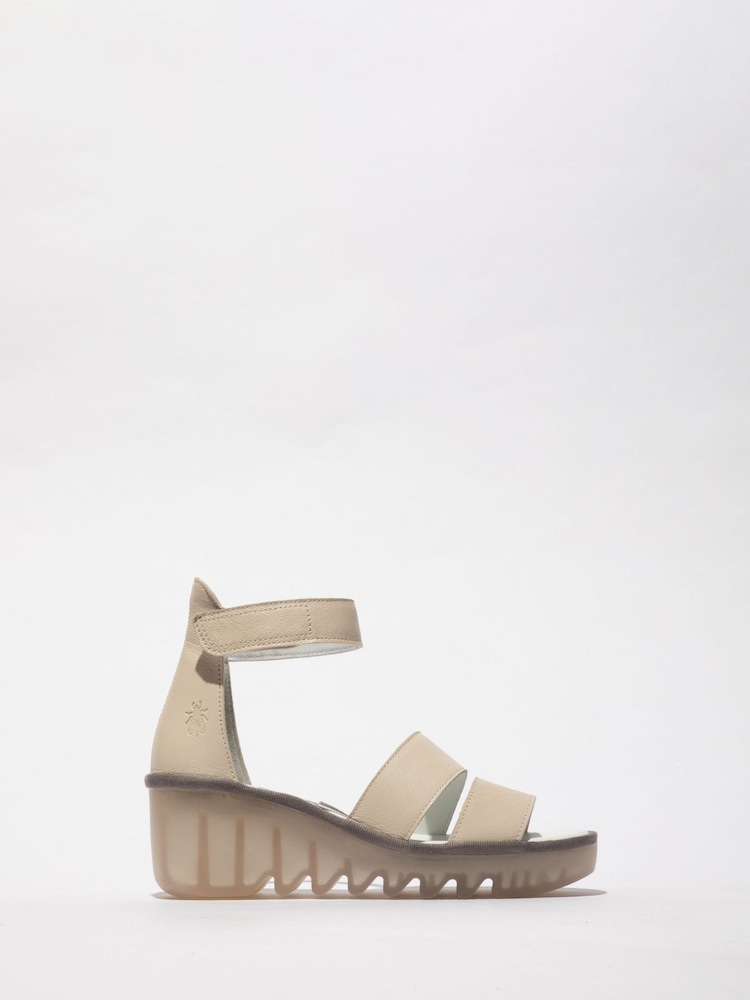 Fly London Bono Ankle Strap Wedge Sandals - Image 1 of 3