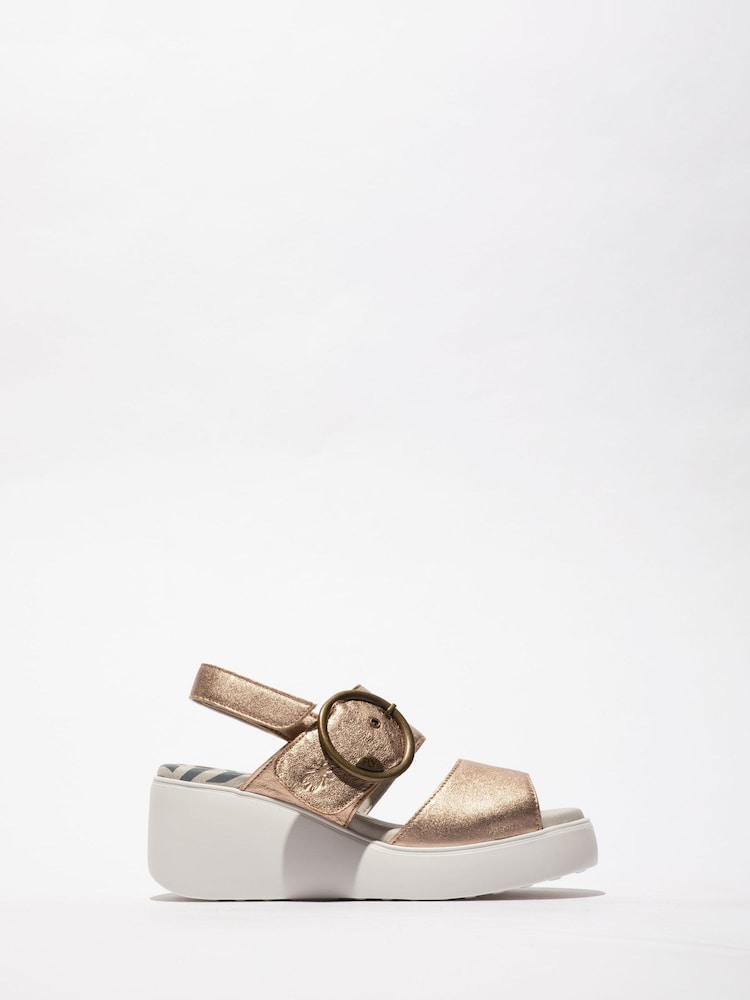 Fly London Digo Wedge Sandals - Image 1 of 4