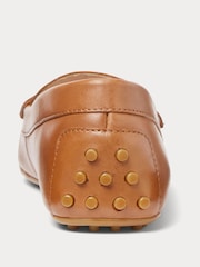 Lauren Ralph Lauren Barnsbury Nappa Leather Loafers Shoes - Image 3 of 4