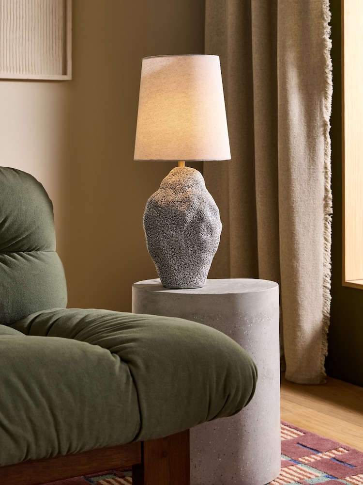 MADE.COM Black Azariah Table Lamp - Image 1 of 6
