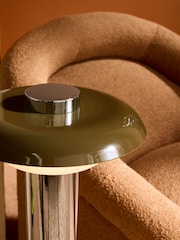 MADE.COM Chrome Eero Table Lamp - Image 2 of 5