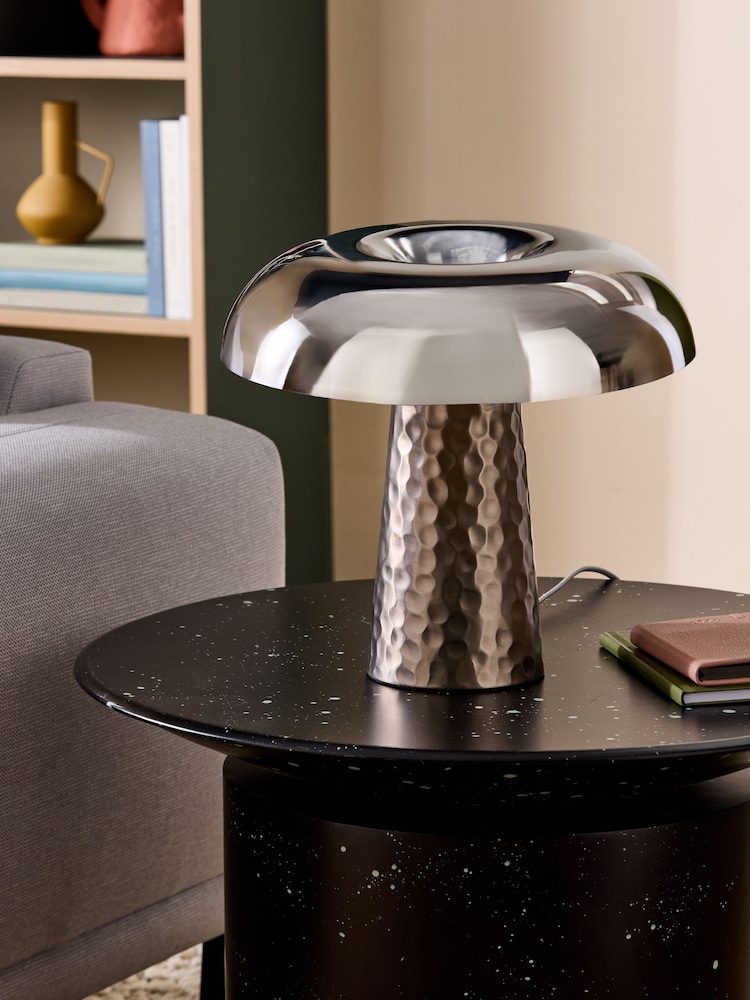 MADE.COM Chrome Deja Table Lamp - Image 2 of 5