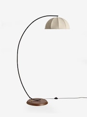 MADE.COM Black/Cream Benny Floor Lamp - Image 6 of 6