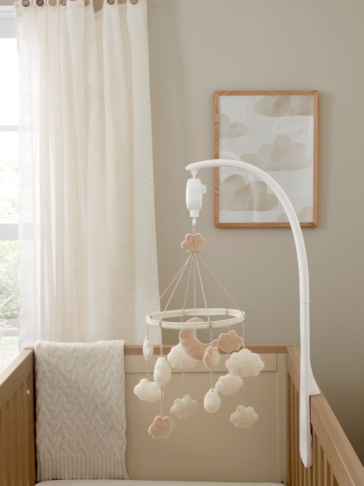 Mamas & Papas Neutral Welcome To The World Duckling Cot Mobile Cloud - Image 2 of 5