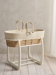 Mamas & Papas Cream Welcome To The World Duckling Moses Basket - Image 3 of 7