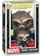 Funko Pop Comic Cover Guardians of the Galaxy Rocket The Raccoon - Image 1 of 3
