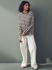 Chocolate Brown Slouch Fit Long Sleeve Top - Image 2 of 7