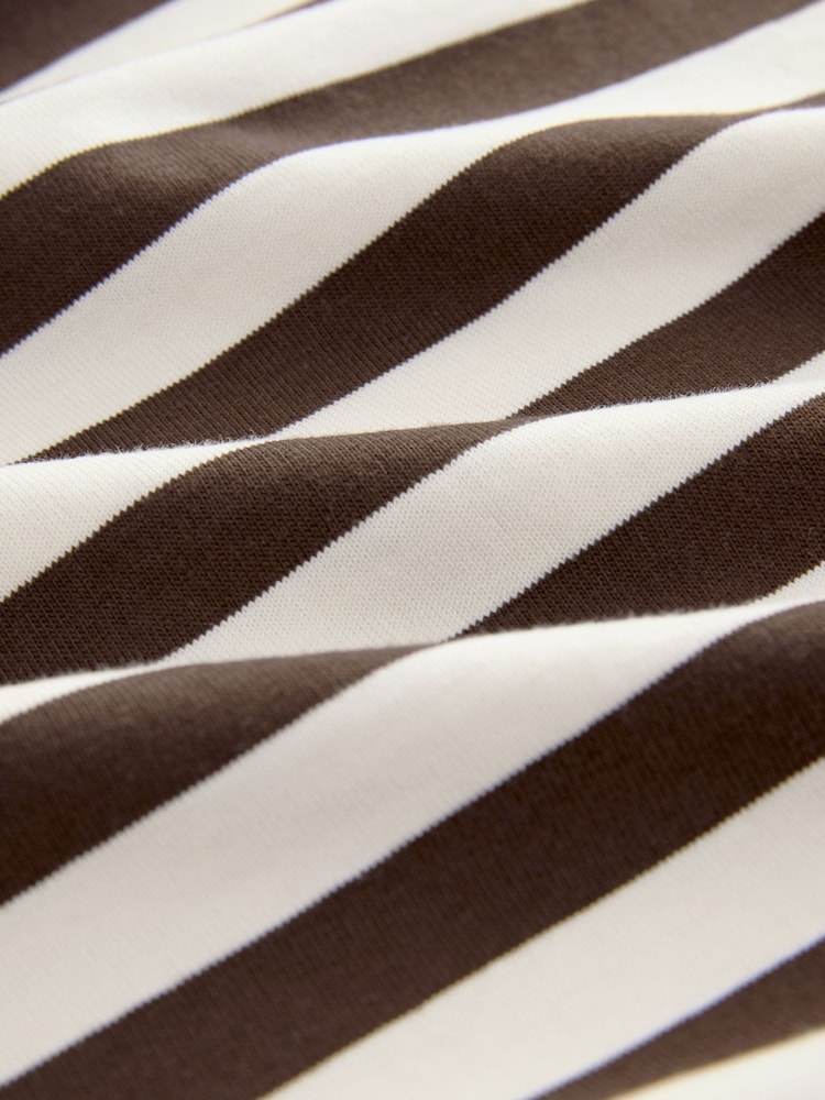 Chocolate Brown Slouch Fit Long Sleeve Top - Image 7 of 7