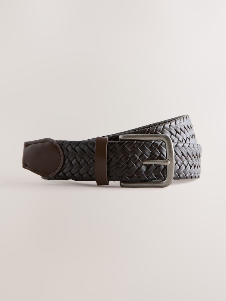 Azul marino - Belted Cotton Linen Trousers - Imagen 11 de 11 Azul marino - Belted Cotton Linen Trousers - Imagen 11 de 11