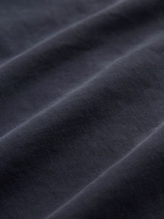 Navy Slim Fit Signature Chino Trousers With Silk - Image 3 of 4