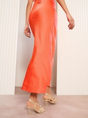 ذهبي - Friends Like These Knot Detail Multi Strap Stiletto Heels Faux Leather Sandals - صورة 4 من 5
