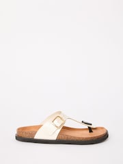 Dorado - Friends Like These Toe Thong Comfort Footbed Flat Sandals - Imagen 2 de 5