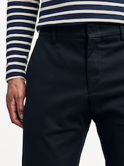 NN.07 Black Theo Straight Leg Chino Trousers - Image 4 of 8