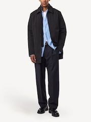 NN.07 Black Blake Overcoat - Image 3 of 6