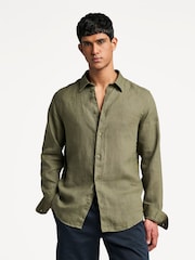 NN.07 Green Enzo Shirt - Image 1 of 9