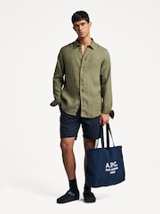 NN.07 Green Enzo Shirt - Image 4 of 9