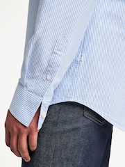 NN.07 Light Blue Colby BD Shirt - Image 6 of 8