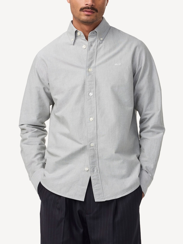 NN.07 Green Colby BD Shirt - Image 1 of 5