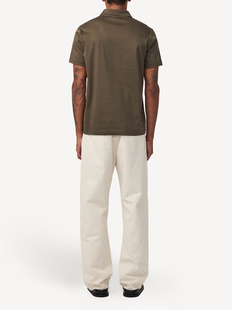 NN.07 Green Paul Pique Polo Shirt - Image 2 of 6