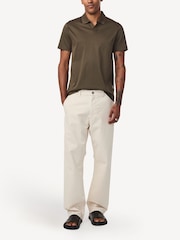 NN.07 Green Paul Pique Polo Shirt - Image 3 of 6