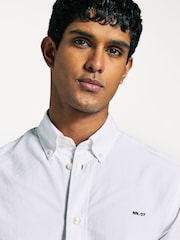 NN.07 White Colby BD Shirt - Image 5 of 8
