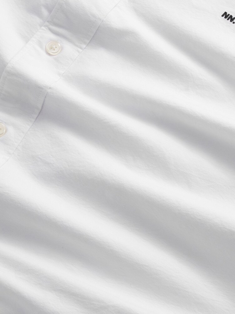NN.07 White Colby BD Shirt - Image 8 of 8