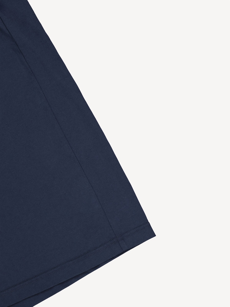 NN.07 Navy Blue Adam Logo T-Shirt - Image 8 of 8