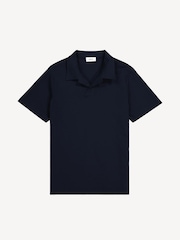 NN.07 Navy Blue Paul Pique Polo Shirt - Image 4 of 6