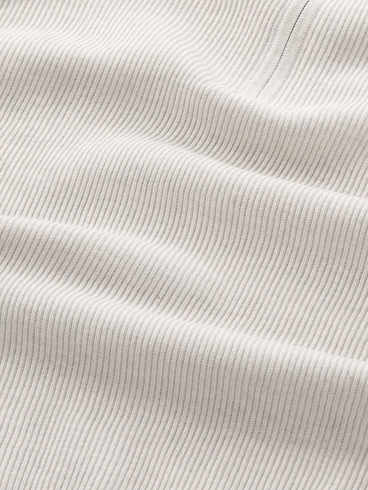 NN.07 Natural Hanzie Zip Knit Polo Shirt - Image 8 of 8