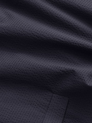 NN.07 Blue Navy Zander Seersucker Overshirt - Image 5 of 5