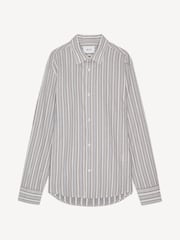NN.07 Brown Stripe Freddy Shirt - Image 8 of 9