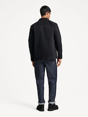 NN.07 Black Olav Patch Pocket Chore Jacket - Image 2 of 8