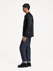 NN.07 Black Olav Patch Pocket Chore Jacket - Image 3 of 8