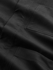 NN.07 Black Olav Patch Pocket Chore Jacket - Image 8 of 8