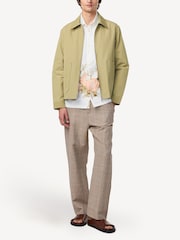 NN.07 Green Light Green Gael Zip-Up Jacket - Image 3 of 5