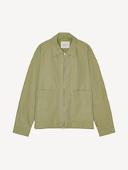 NN.07 Green Light Green Gael Zip-Up Jacket - Image 4 of 5