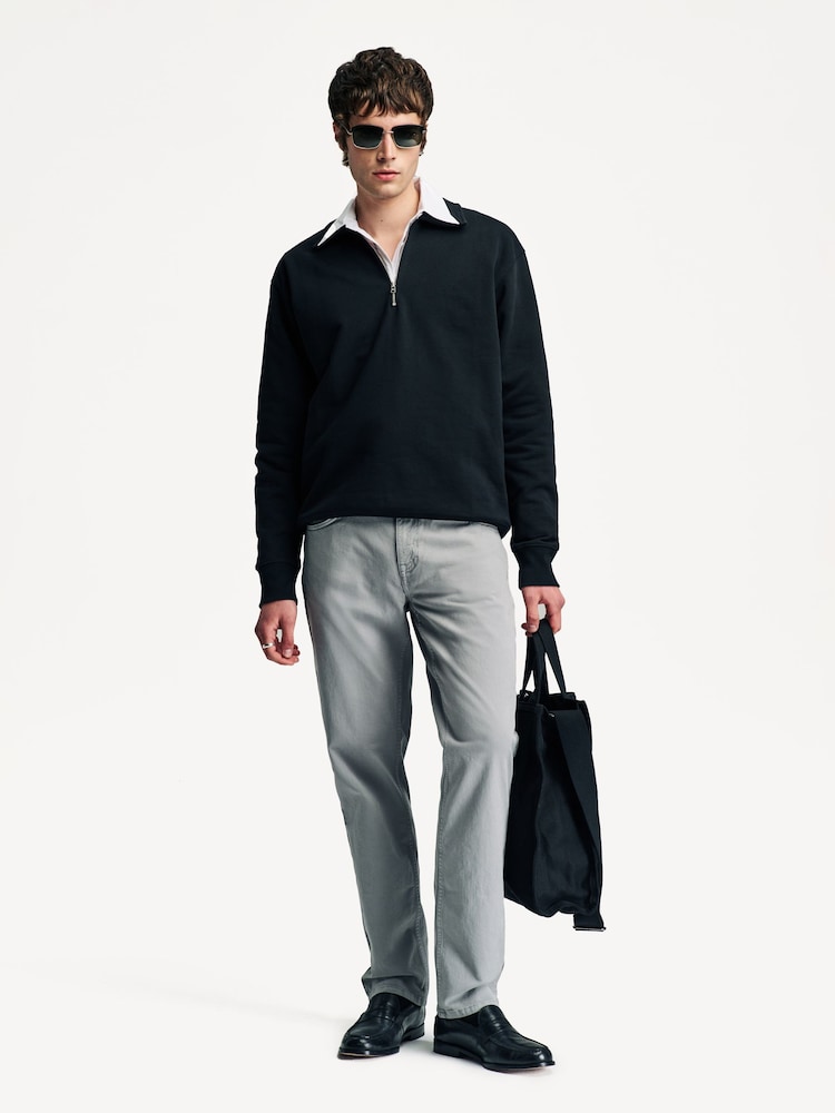 NN.07 Grey Tony Straight Leg Jeans - Image 2 of 4