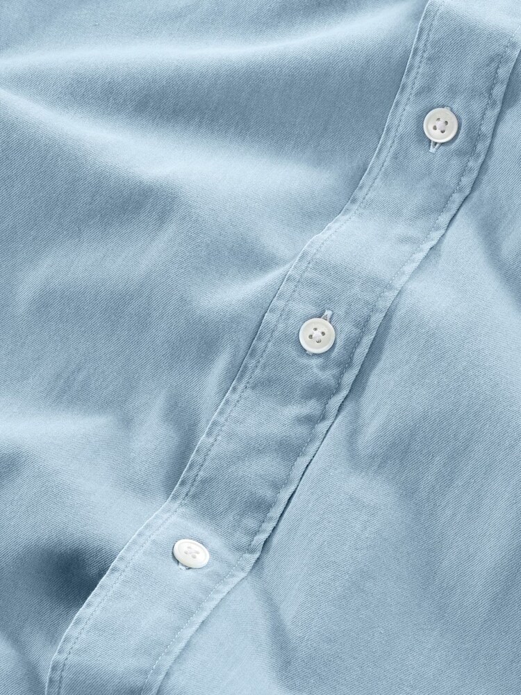 NN.07 Blue Colby BD Shirt - Image 7 of 7